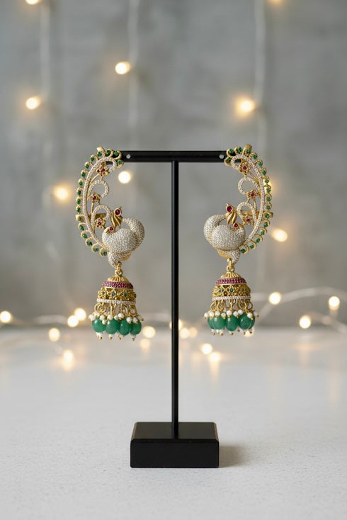 Jhumka with Ear Cuff