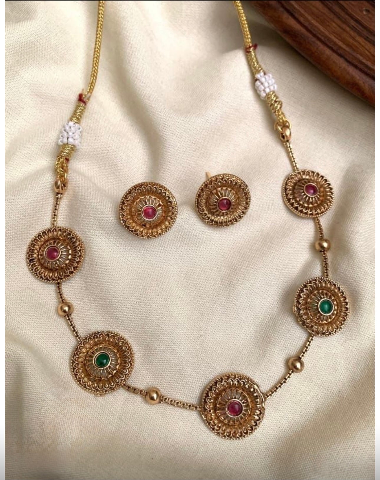 Multi Color Statement Necklace