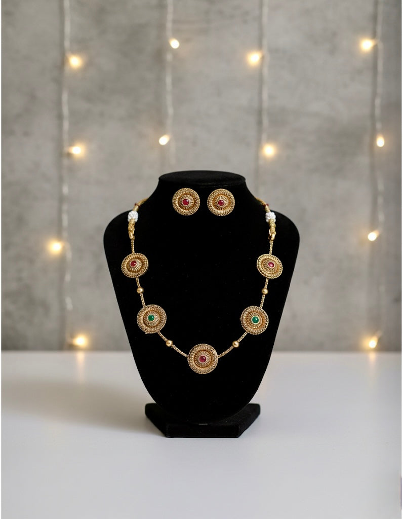 Multi Color Statement Necklace