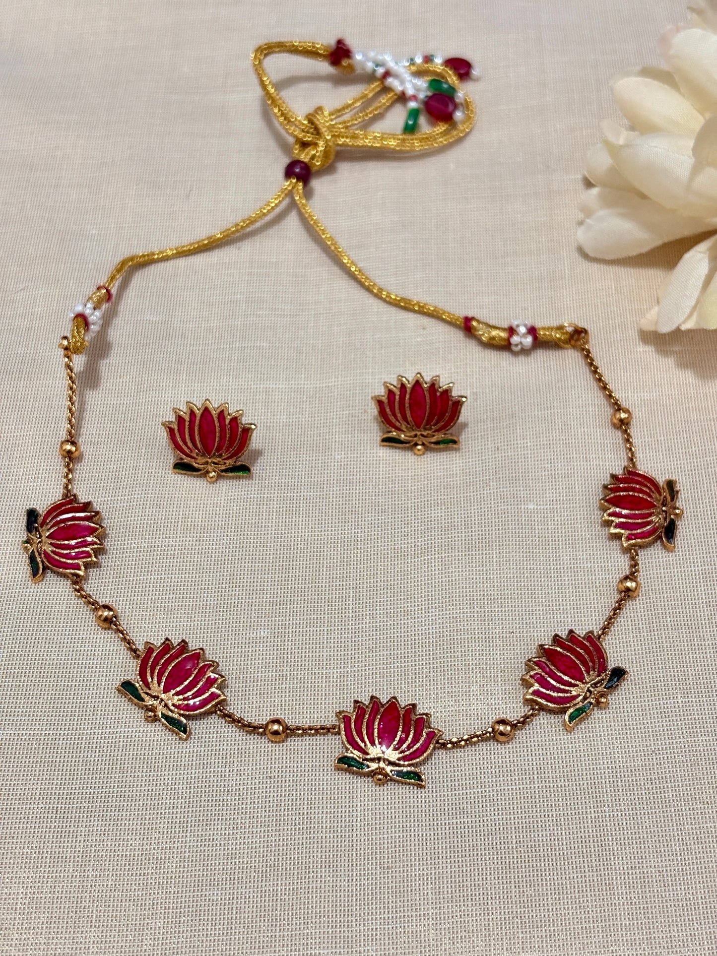 Lotus Necklace