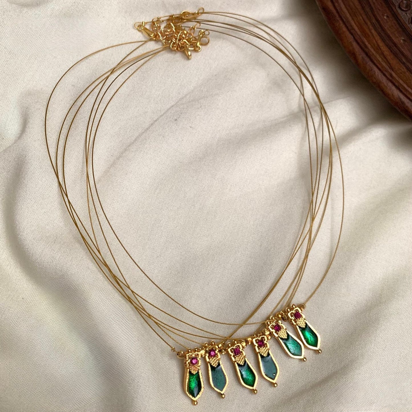 Devika - Invisible Nagabhadam Pendant Chain